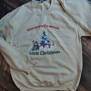 Festive Cream Christmas Sweatshirt